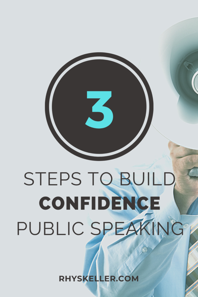 3 Steps to Build Confidence Public Speaking - Pinterest