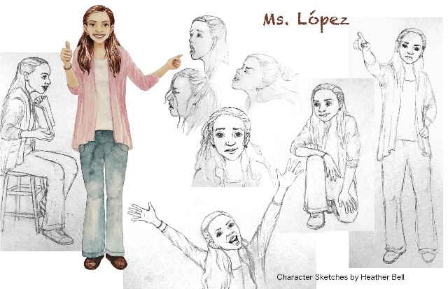 Ms Lopez Character Sketch