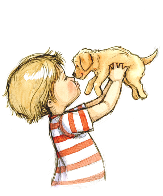 Puppy Love by Phyllis Harris