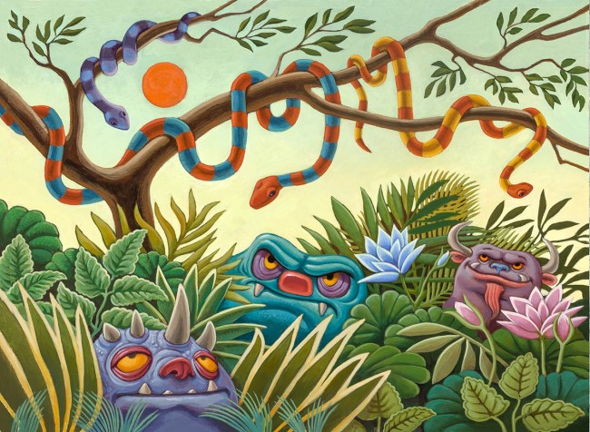 Rousseau Monsters by Greg Newbold