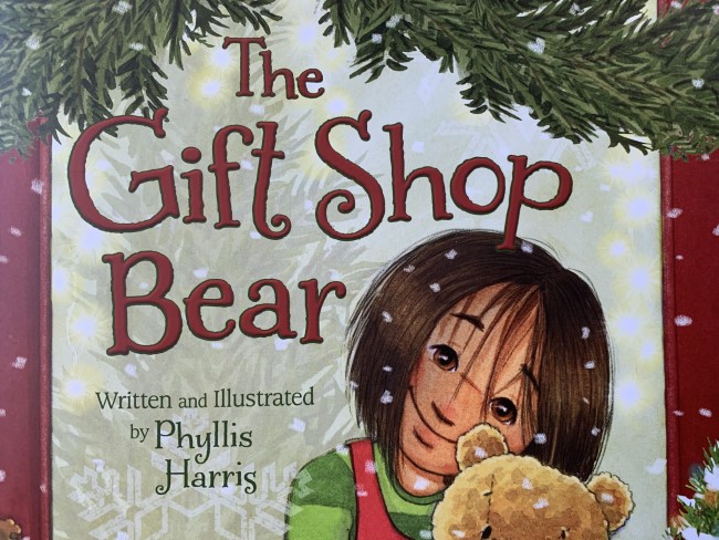 The Gift Shop Bear Cover Illustration by Phyllis Harris