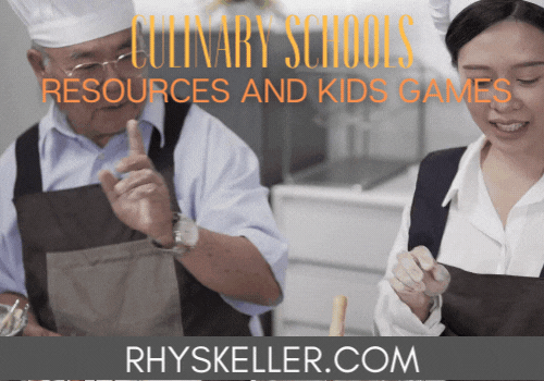 Culinary Schools Resources and Kids Games