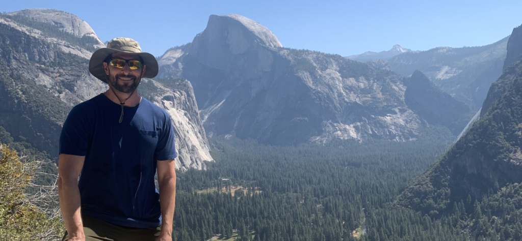 Rhys at Yosemite National Park